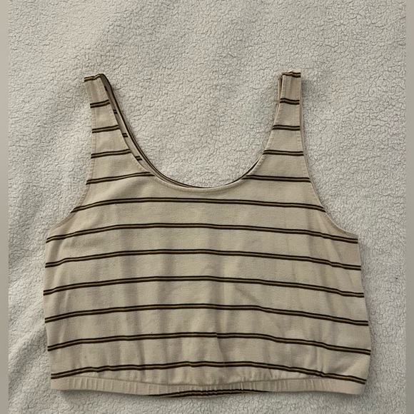 American Eagle Outfitters Tops - American Eagle Scoop Neck Bubble Tank Top